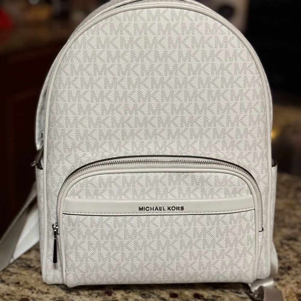 MICHAEL Michael Kors White Backpack
